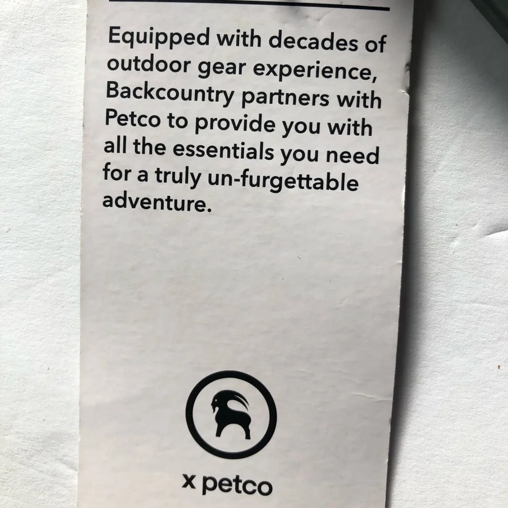 NWT Backcountry X Petco collar XXL/XXXL